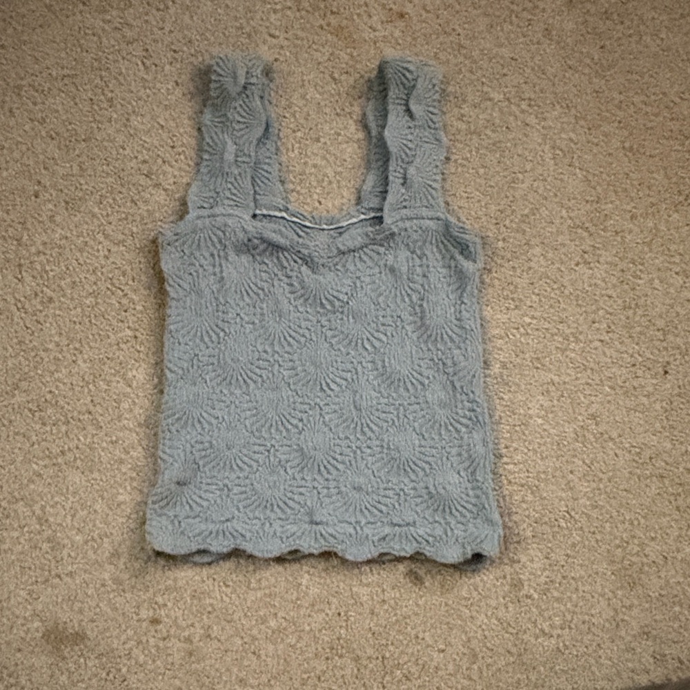 Free People Blue Women's Top
